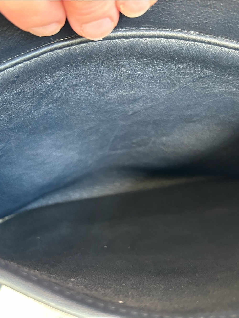 💙 VINTAGE COACH LENOX | NAVY GLOVE-TANNED LEATHER 💙 - Picture 14 of 16